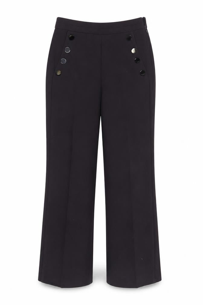 Womens UK Size 10 Marks and Spencer Regular Fit Dress Pants Purple Trousers