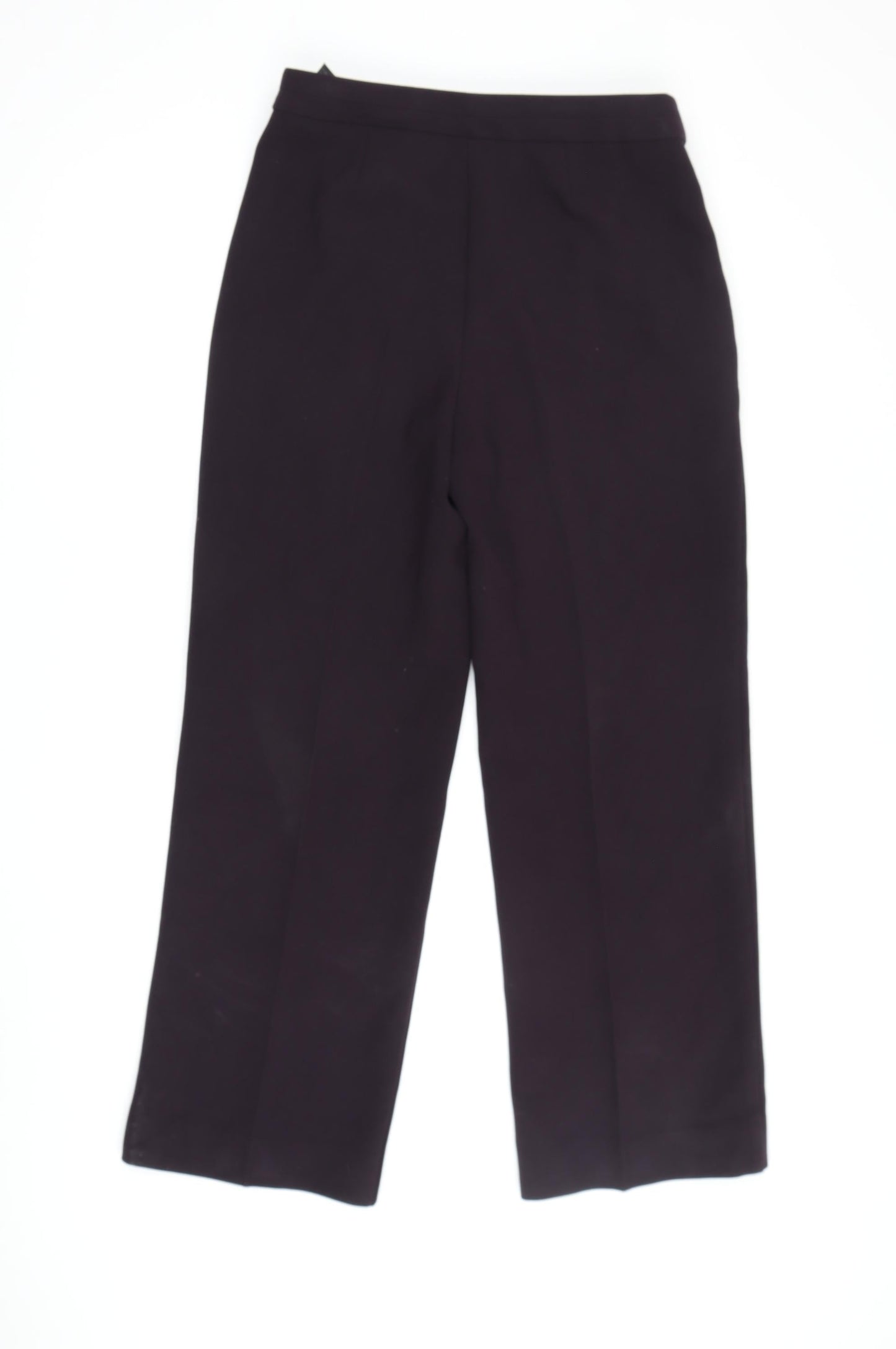 Womens UK Size 10 Marks and Spencer Regular Fit Dress Pants Purple Trousers