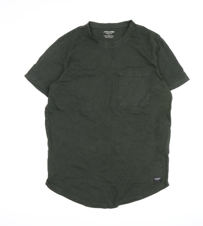 Mens UK Size S JACK & JONES Green  T-Shirt