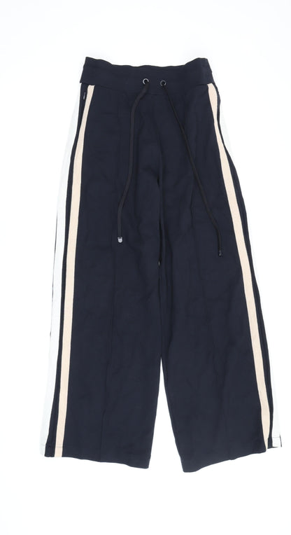 Womens UK Size 4 Marks and Spencer Regular Fit Jogger Black Trousers