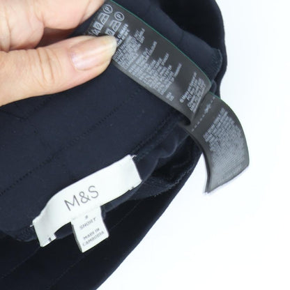 Womens UK Size 4 Marks and Spencer Regular Fit Jogger Black Trousers