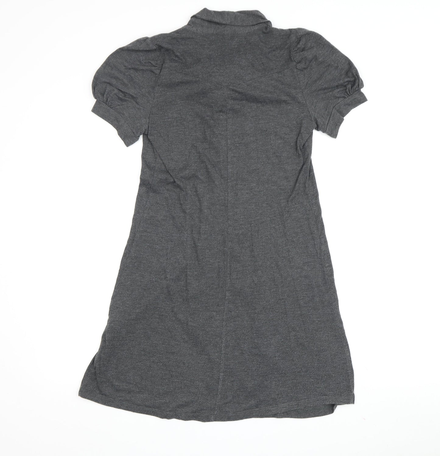 French Connection Womens Grey Shift Dress Size 8