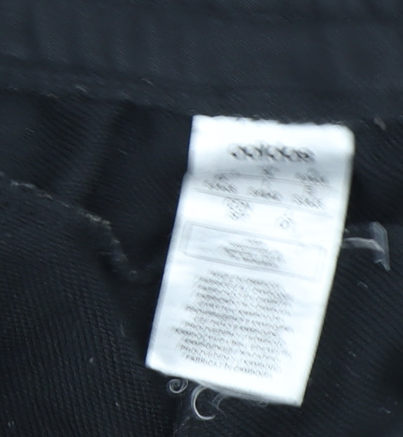 adidas Unisex Black Jogger Trousers Size S