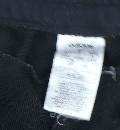 adidas Unisex Black Jogger Trousers Size S
