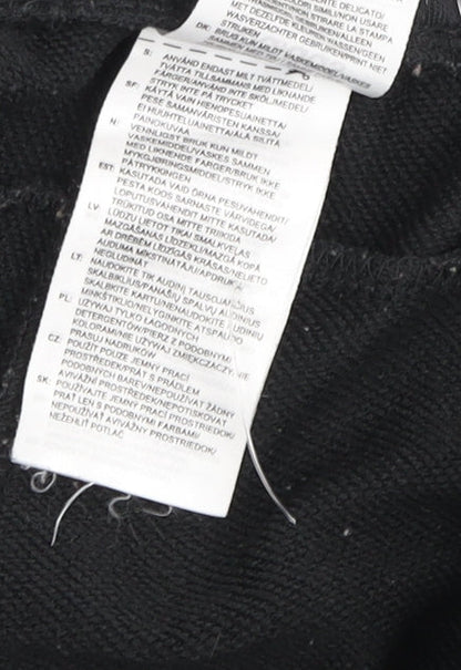 adidas Unisex Black Jogger Trousers Size S