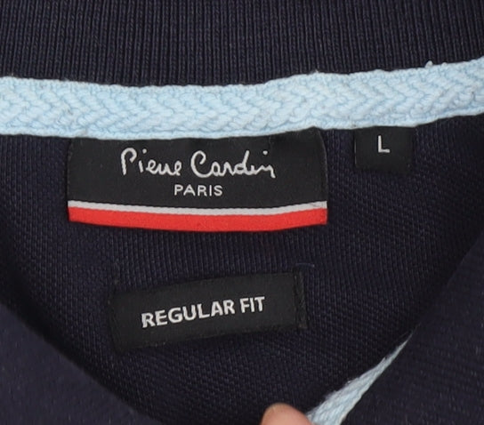 Pierre Cardin Men's Multicoloured Polo Shirt L