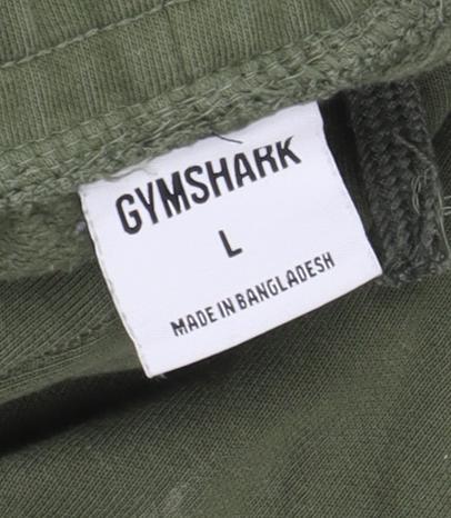 Gymshark Men's Green Jogger Trousers L Size
