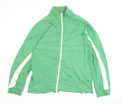 Mens UK Size L Firetrap Green Basic Jacket