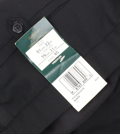 Marks & Spencer Men's Black Dress Pants M