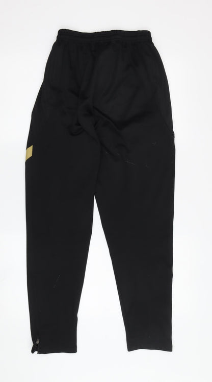 Nike Men's Black Dri-FIT Track Pants S Athletic