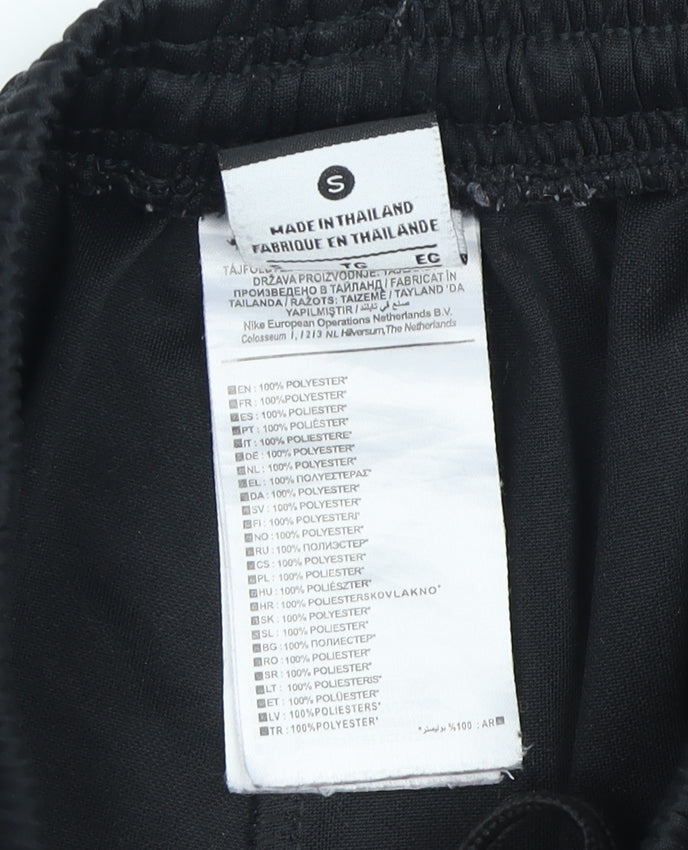 Nike Men's Black Dri-FIT Track Pants S Athletic