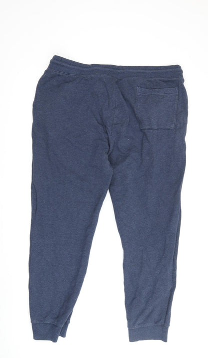 Joules Men's XL Blue Joggers with Drawstring Closure