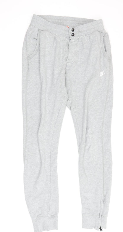 Nike Men's Grey Jogger Trousers M - Activewear Essential