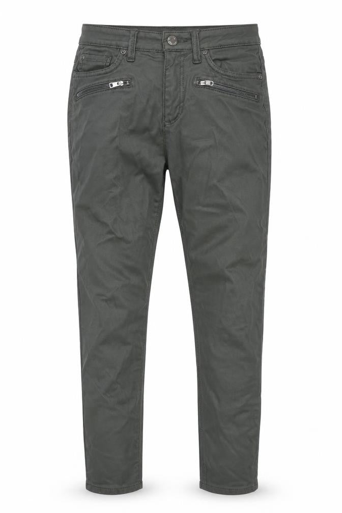 Womens UK Size 12 Marks and Spencer Regular Fit Skinny Green Trousers