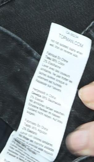 Topman Men's Black Cargo Trousers - Size 30 Regular Fit