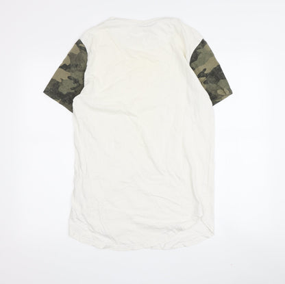 Mens UK Size M Closure London Beige  T-Shirt