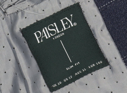Paisley London Boys Navy Checked Blazer UK 10