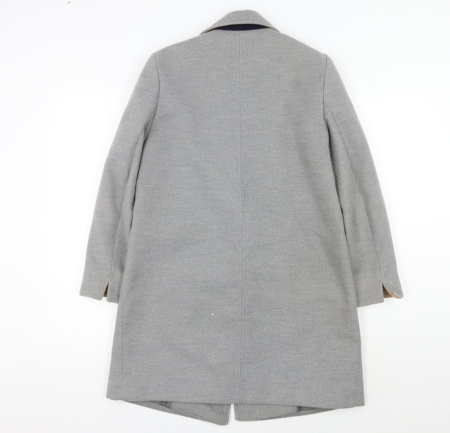 Womens UK Size 8 Topshop Grey Overcoat