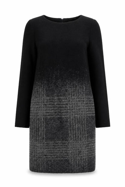 Mango Women's XS Black Grey Sheath Dress