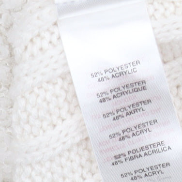 Apricot Women's Ivory Open-Knit Pullover, Size 10