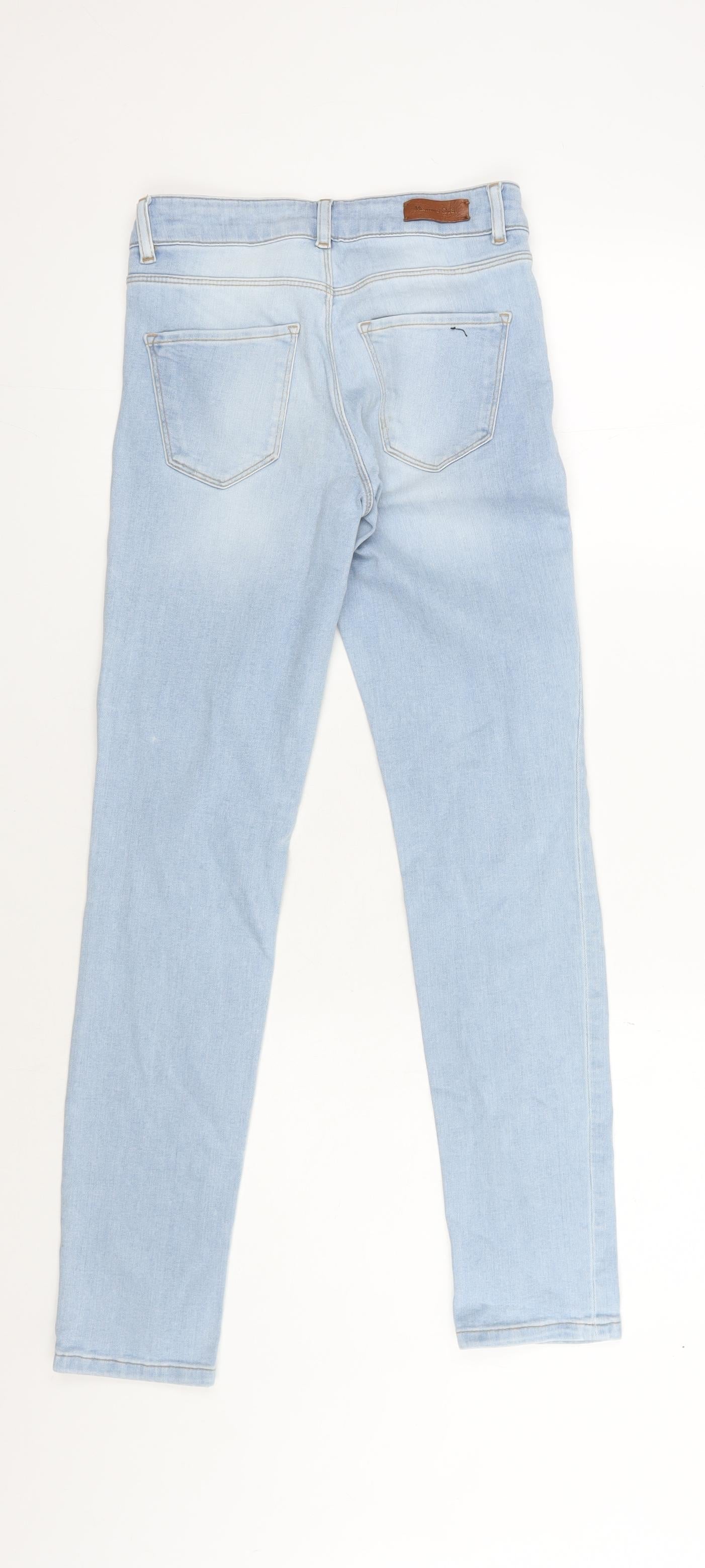 Massimo Dutti Women's Skinny Blue Jeans Size 6