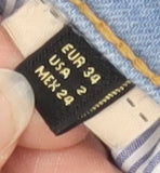 Massimo Dutti Women's Skinny Blue Jeans Size 6