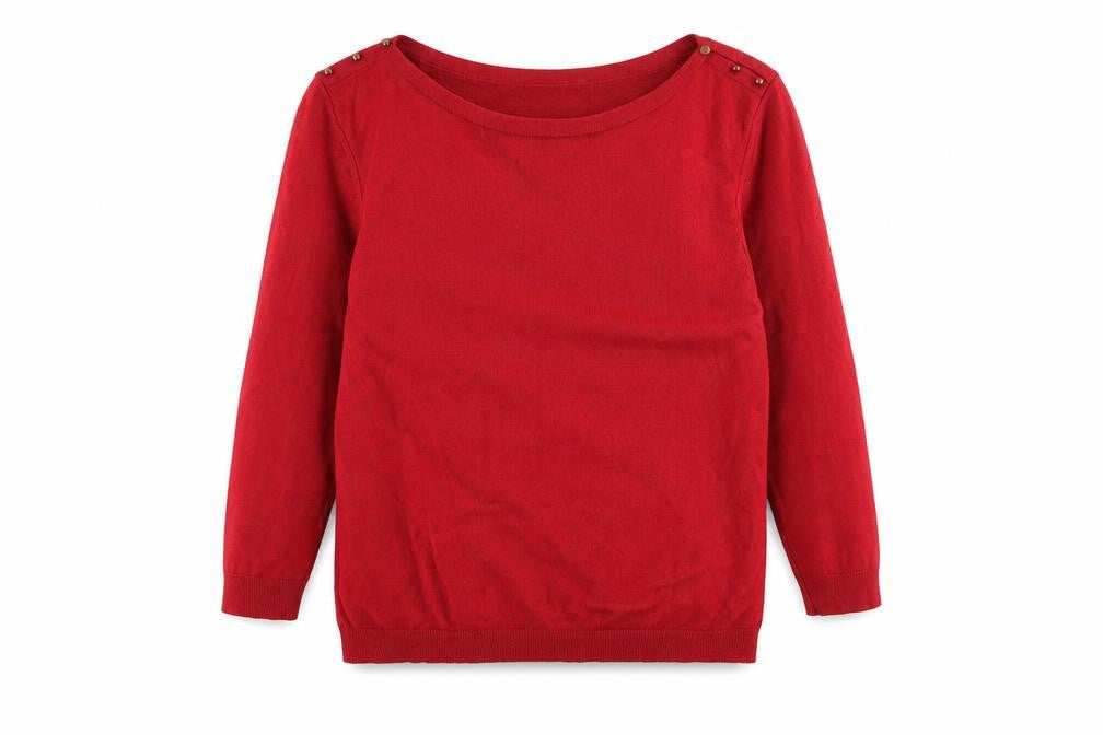 Womens UK Size 10 Monsoon Red Pullover Jumper