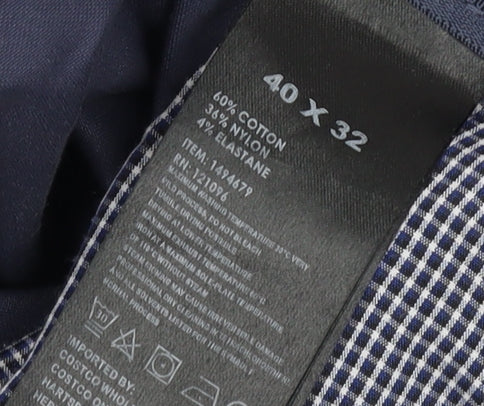 English Laundry Men's Blue Trousers Size 40