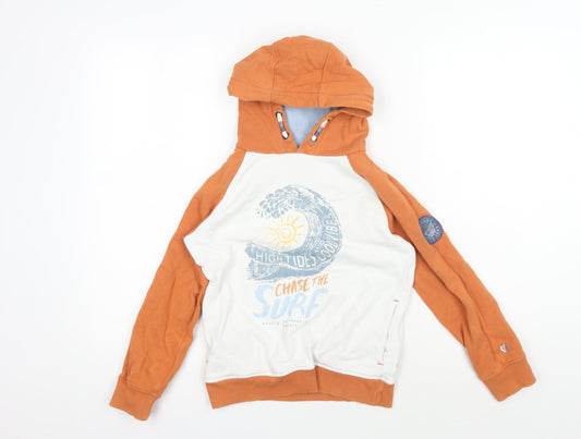 FatFace Boys Multicoloured Pullover Hoodie 8-9 Years