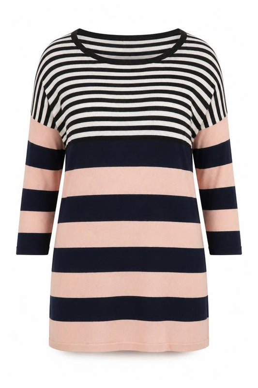 Phase Eight Women's Multicoloured Striped Jumper