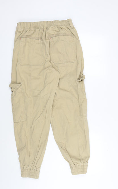 In Other Words Women's Beige Cargo Trousers UK 8