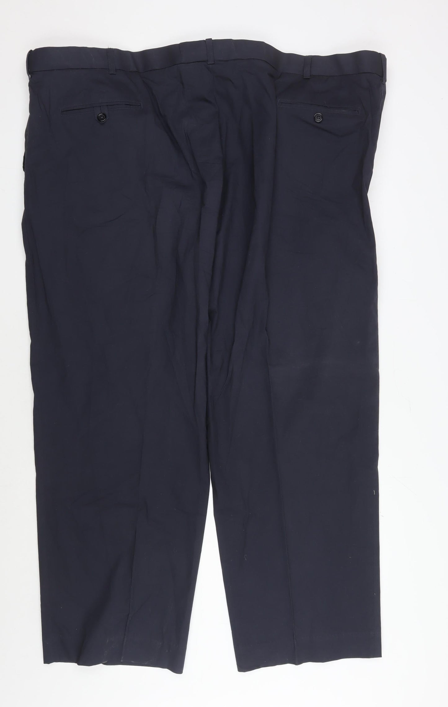 Peter Christian Women's Black Straight Trousers Size 42