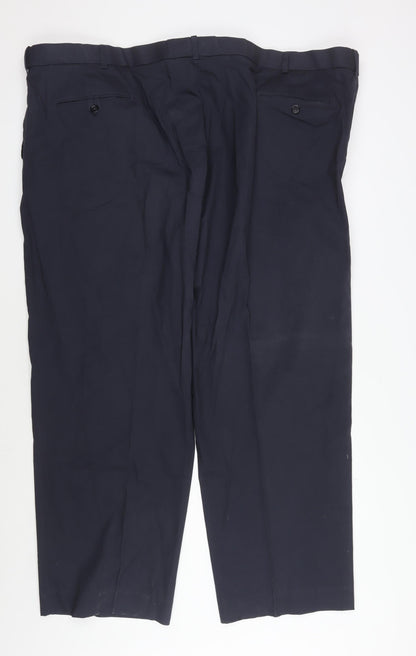 Peter Christian Women's Black Straight Trousers Size 42