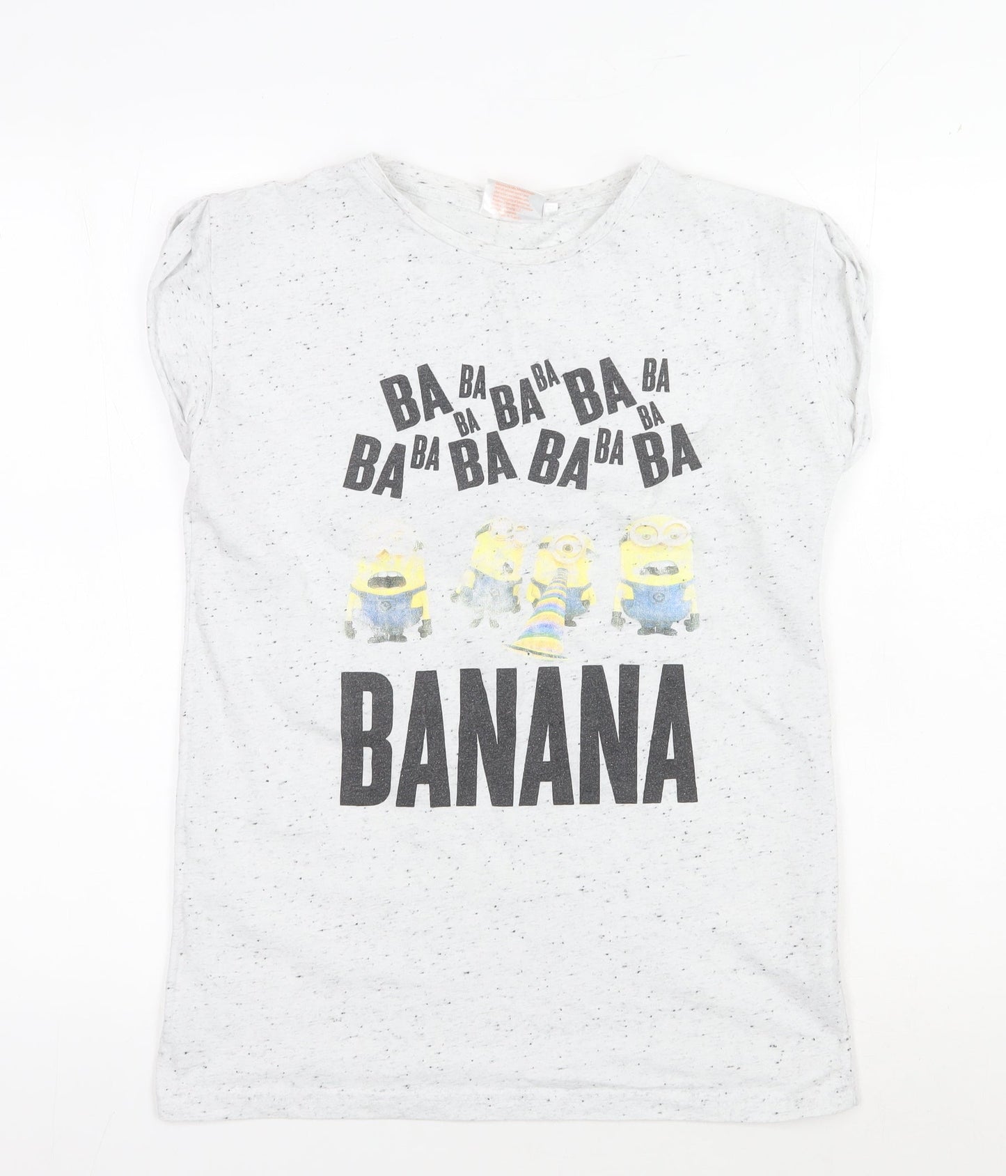 Teens UK Size 6 Despicable Me White  T-Shirt