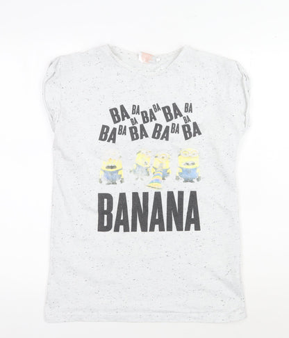 Teens UK Size 6 Despicable Me White  T-Shirt