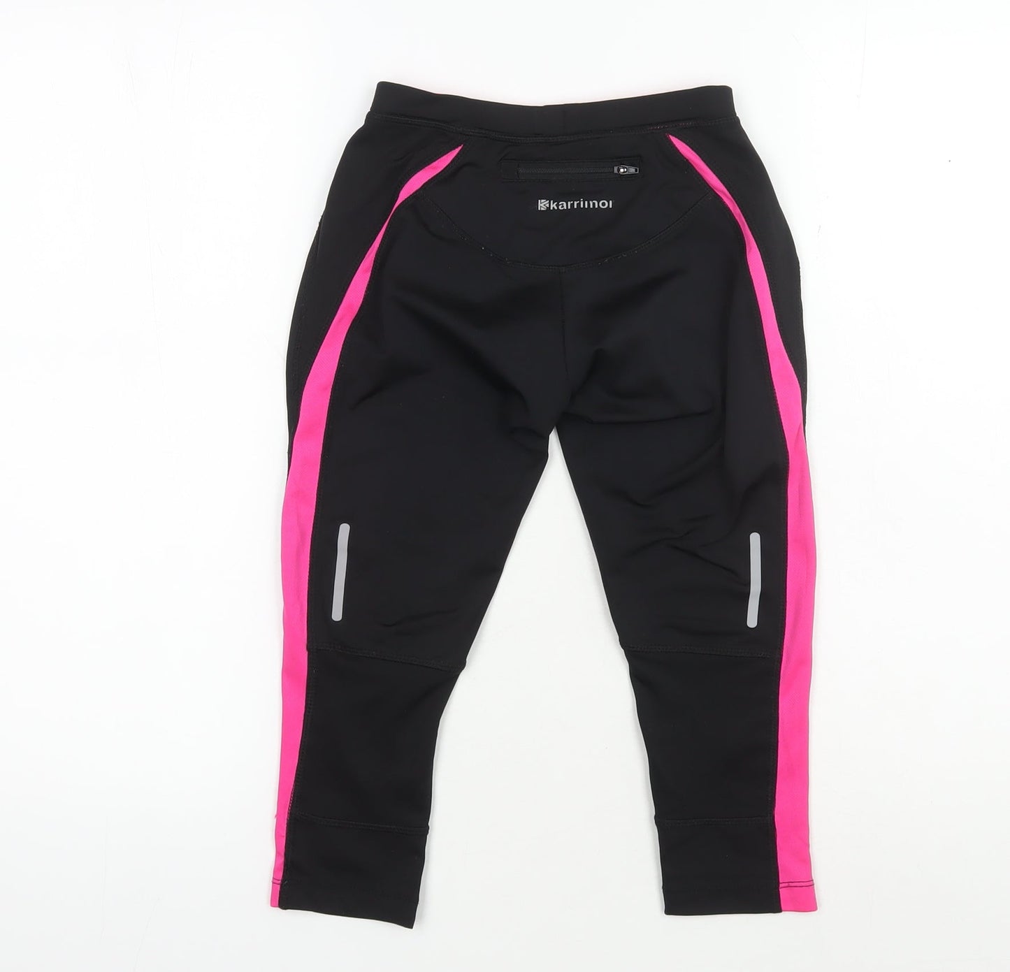 Karrimor Girls Black Running Leggings 11-12 Years Reflective