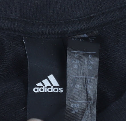 Adidas Black Unisex Pullover Sweatshirt Size 10