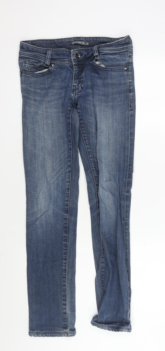 Woodland Men's Blue Straight Jeans Size 28