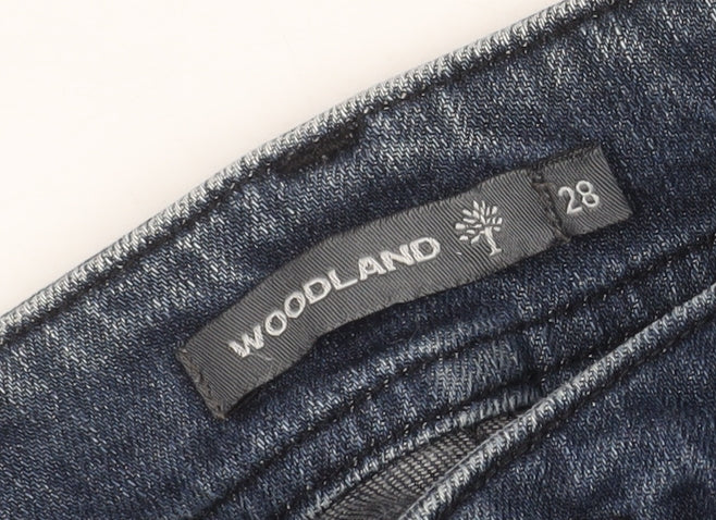 Woodland Men's Blue Straight Jeans Size 28
