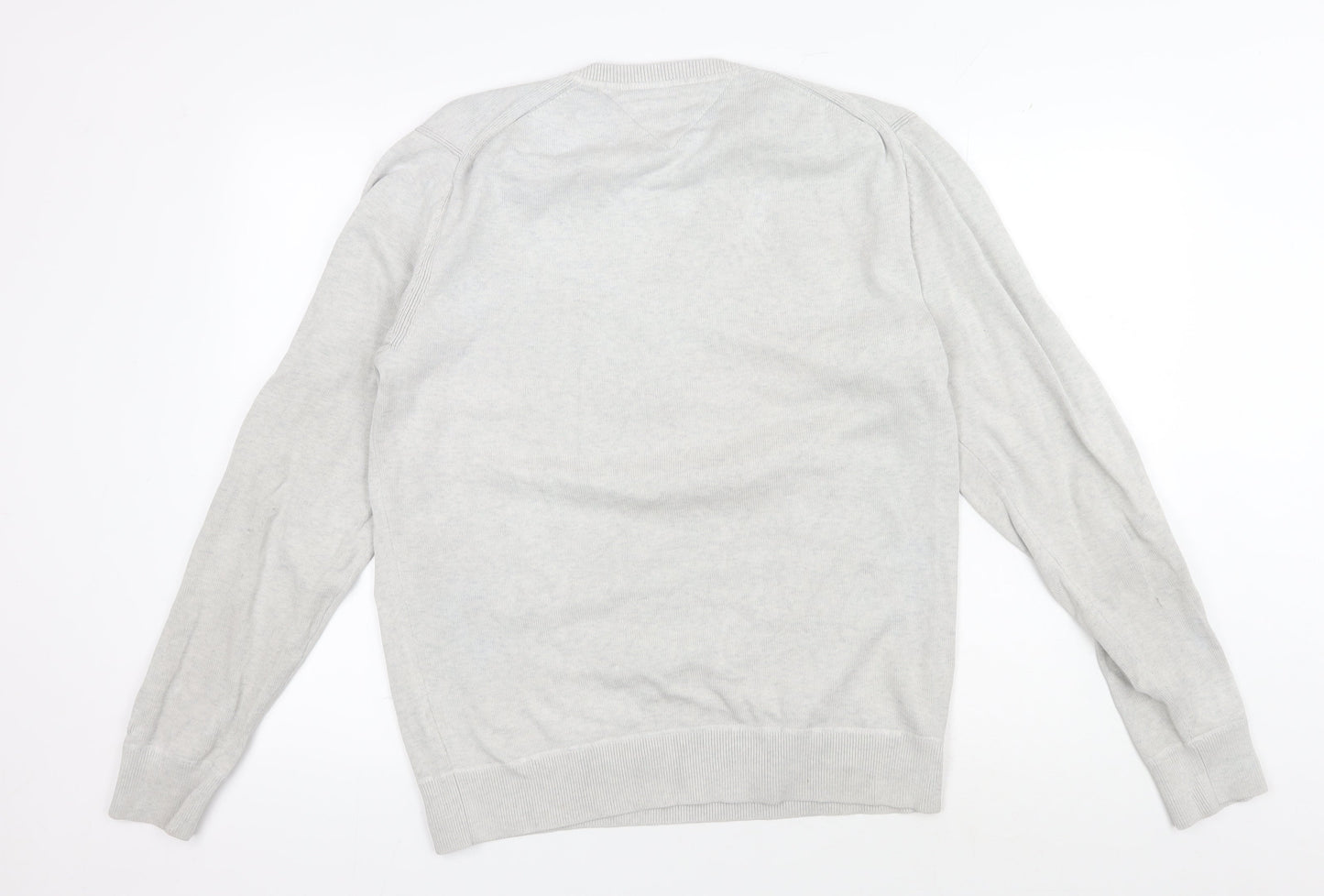 Tommy Hilfiger Men's Grey Pullover Jumper Size L