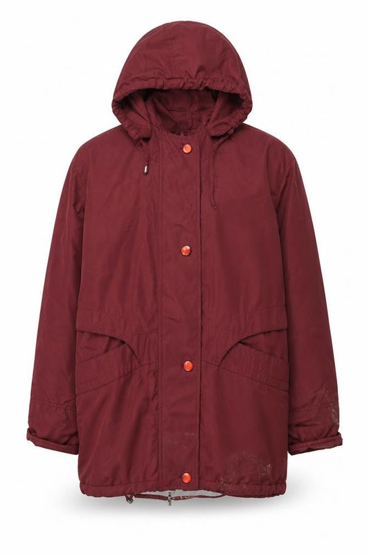 Womens UK Size XL Klass Collection Red Parka Coat