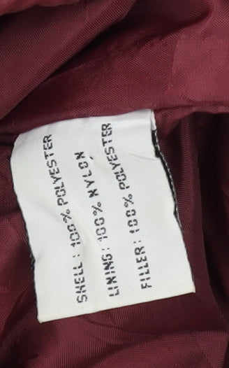 Womens UK Size XL Klass Collection Red Parka Coat