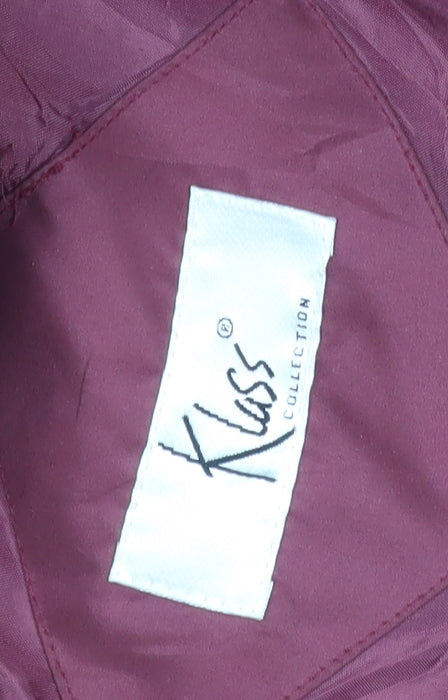 Womens UK Size XL Klass Collection Red Parka Coat