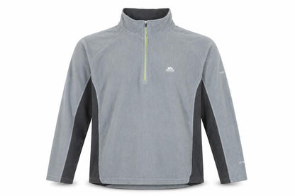 Mens UK Size XL Trespass Grey 1/4 Zip Sweatshirt