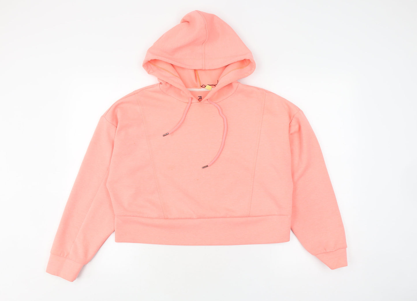 Seven Women Pink Pullover Hoodie Size XL - Sporty Design