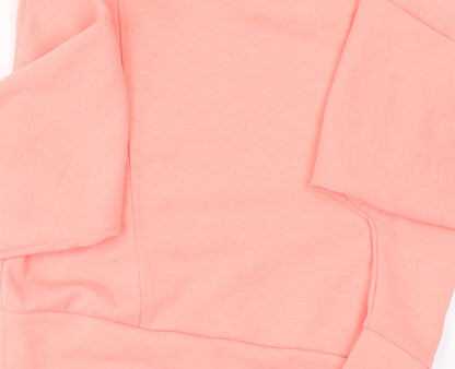 Seven Women Pink Pullover Hoodie Size XL - Sporty Design