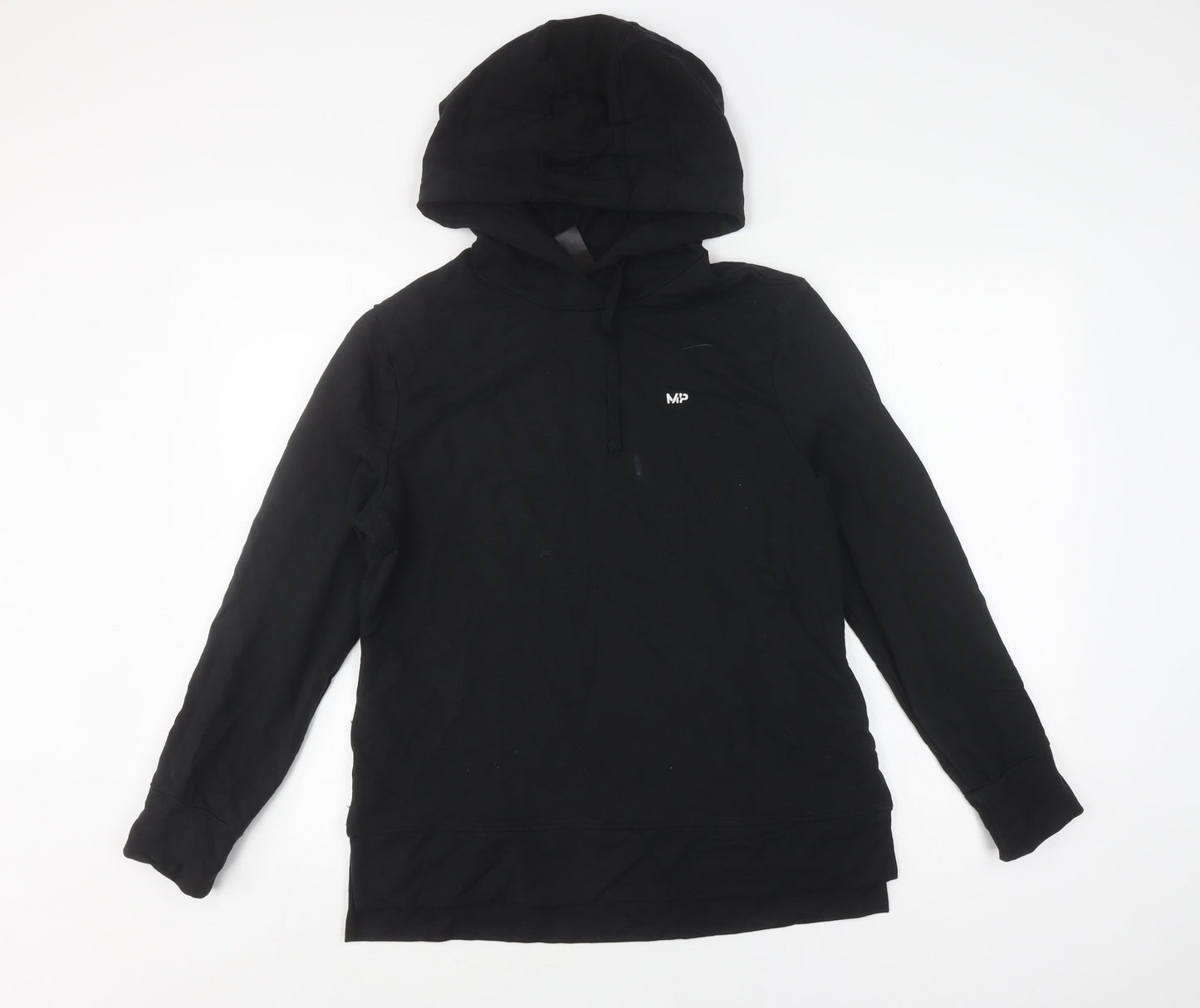 Unisex Adults UK Size M MP Black Pullover Hoodie