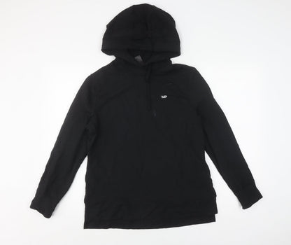 Unisex Adults UK Size M MP Black Pullover Hoodie