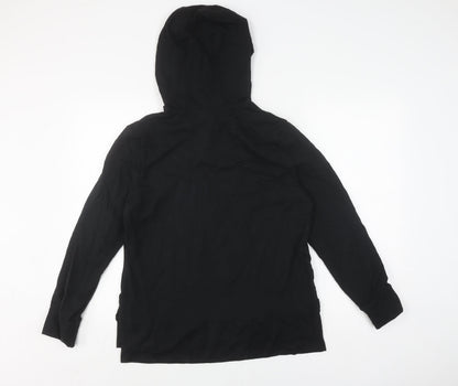 Unisex Adults UK Size M MP Black Pullover Hoodie