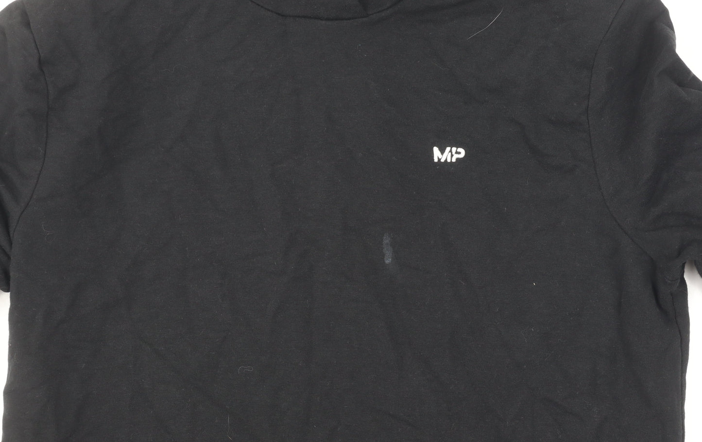 Unisex Adults UK Size M MP Black Pullover Hoodie